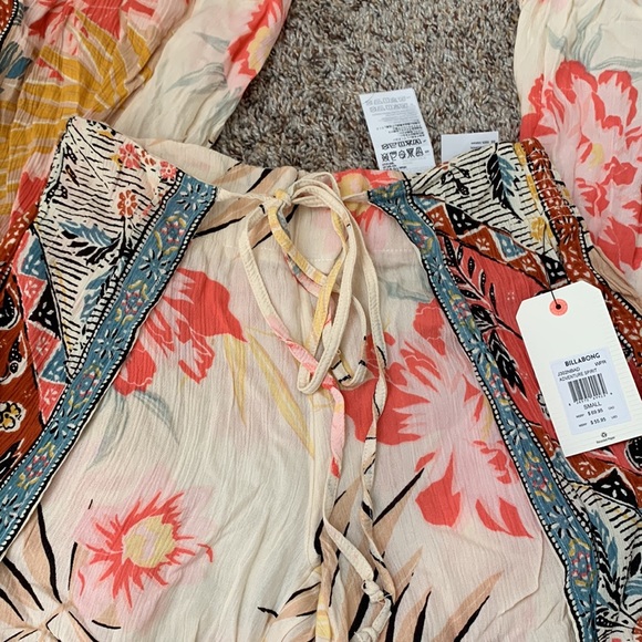 Billabong matching kimono and tulip pant set - Picture 7 of 11